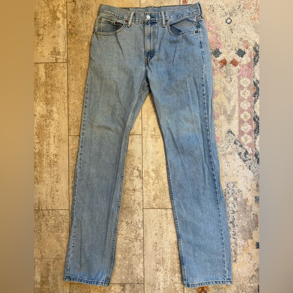 Levi’s 505 Straight Leg Button Fly 32/36 Jeans